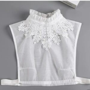 white color lace Fake collar