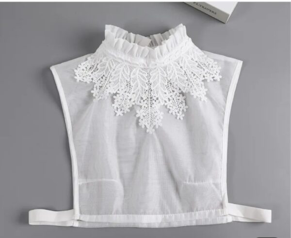 white color lace Fake collar