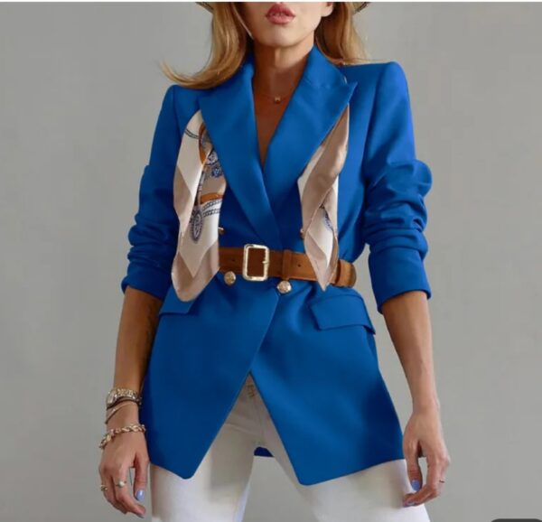 blue color blazer